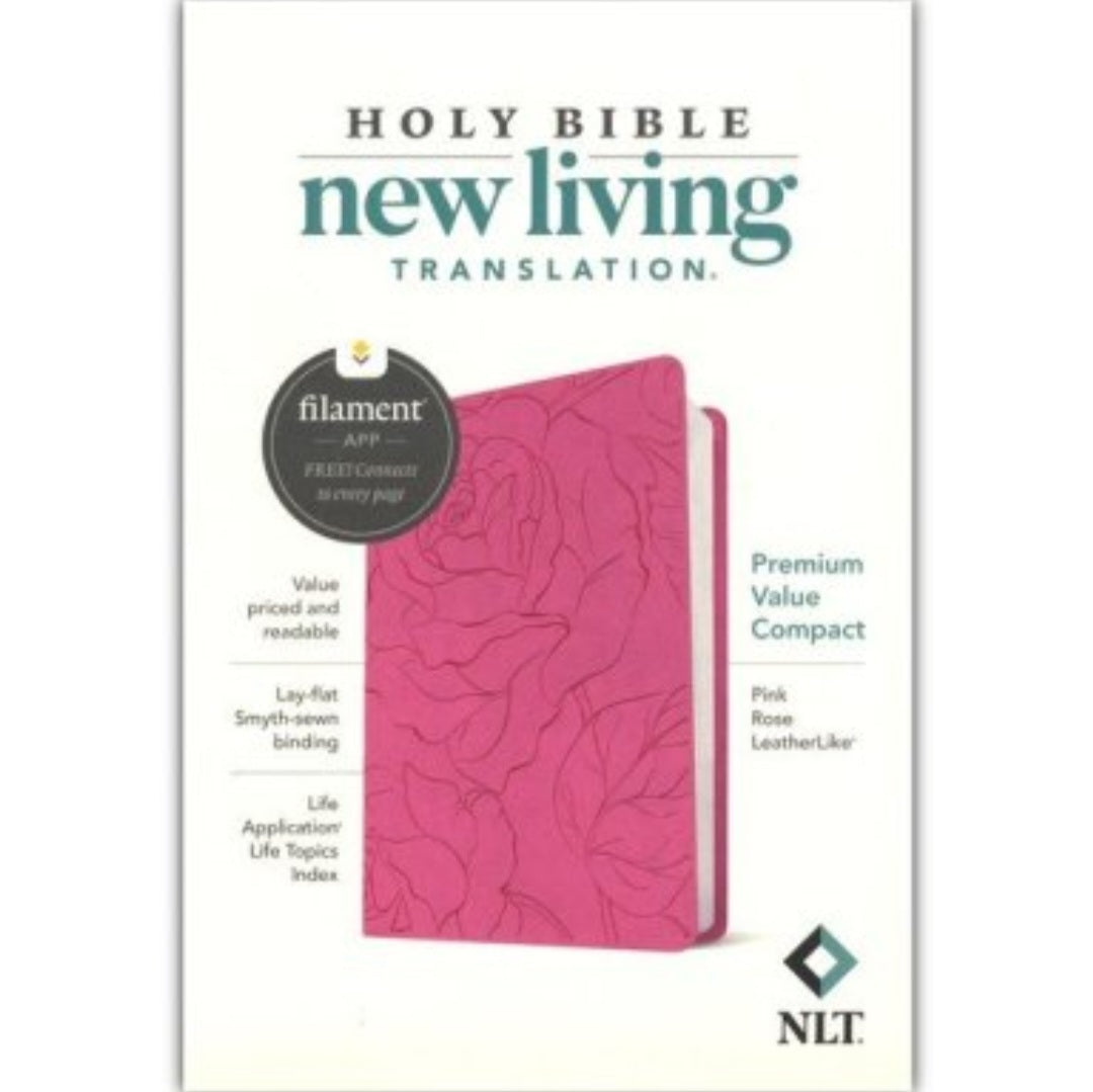 NLT Pink Rose Bible