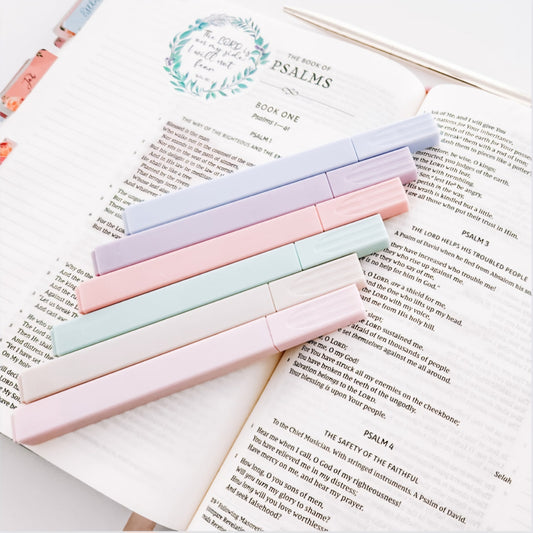 Bible Highlighters Set of 6