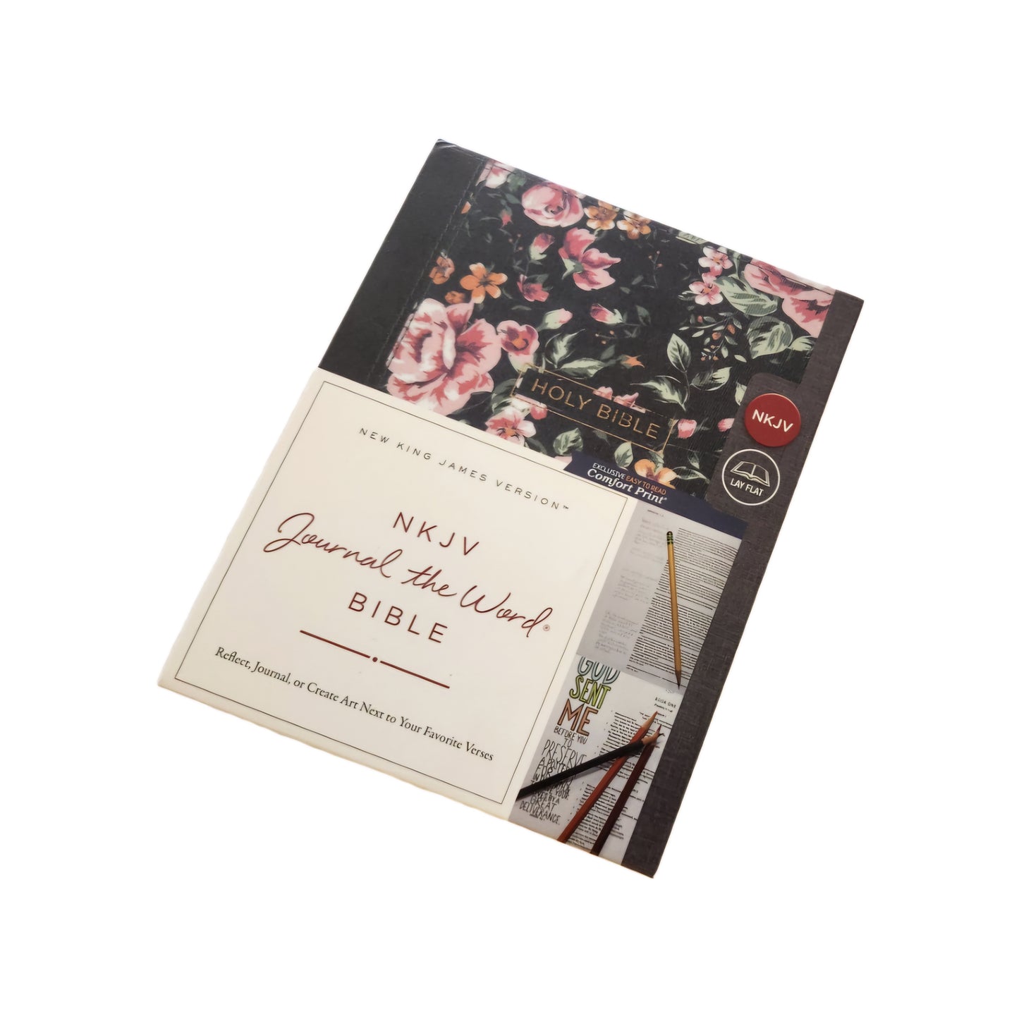 NKJV Floral Journal The Word Bible