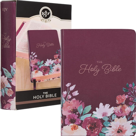 KJV Floral Holy Bible